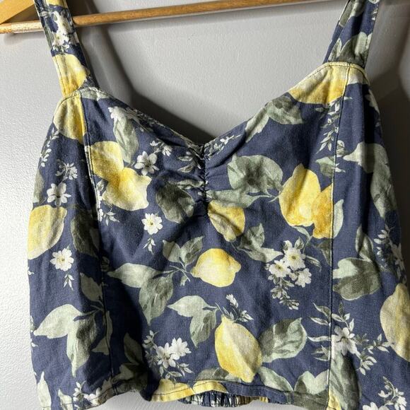 Abercrombie & Fitch Lemon Copped Top - Picture 4 of 8